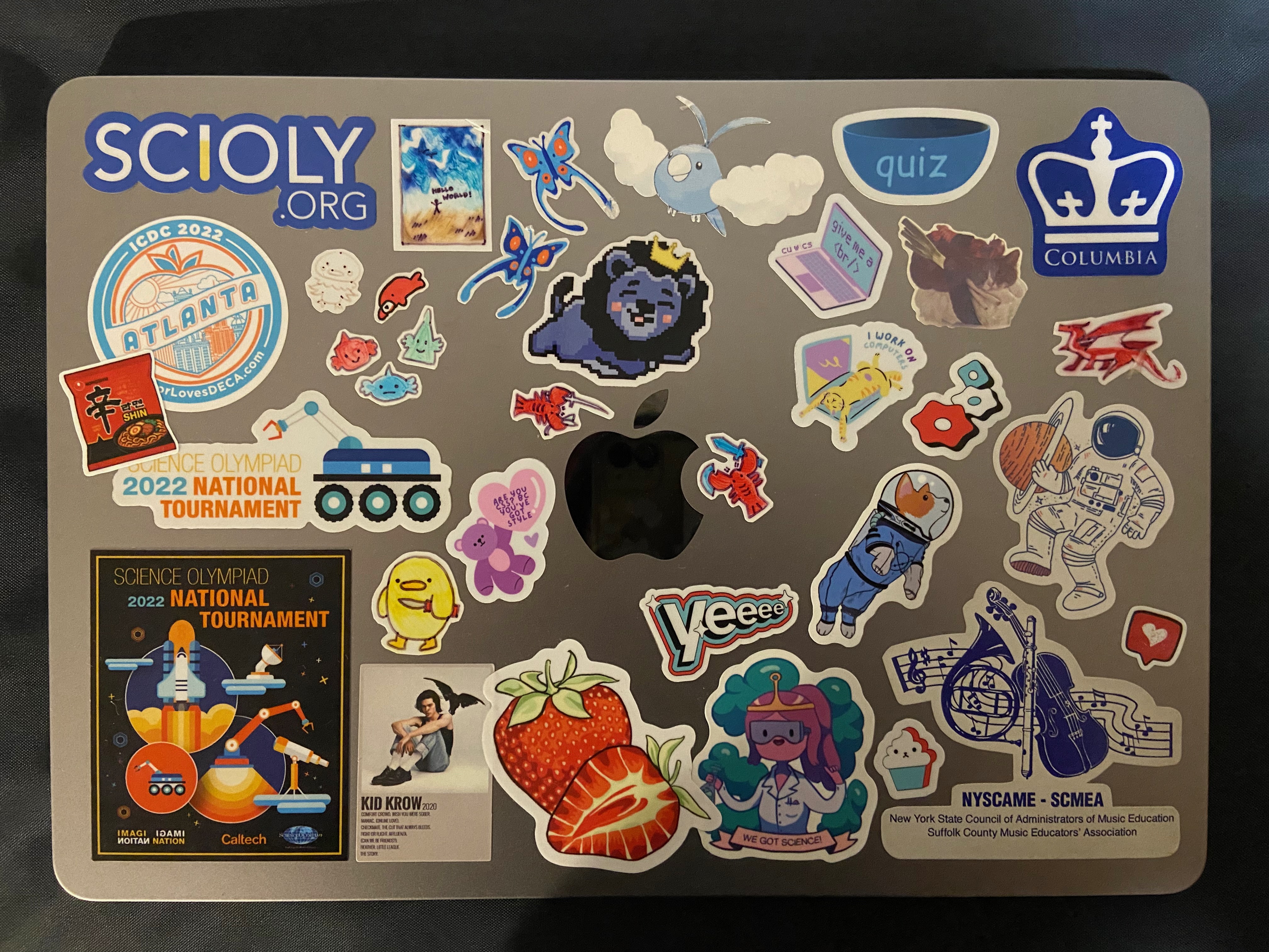 Laptop stickers
